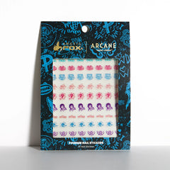 Powder Nail Sticker